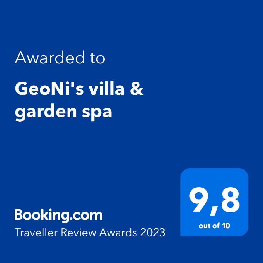 Geoni'S Villa & Garden Spa Apollonía Exterior foto
